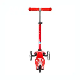 Самокат Micro Mini Deluxe LED червоний (MMD052) - мініатюра 5