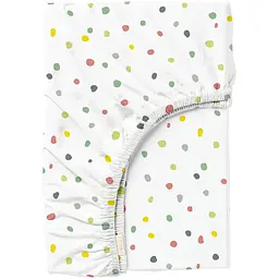 Простирадло Cosas на резинці 120х200 color blots cs2, жовтий (ColorBlotsV3-6260_120x200x20)