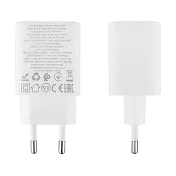 Мережевий зарядний пристрій HOCO N55 Fundador (2C+2U) PD20W, Білий (6942007632447) - мініатюра 3