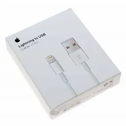 Кабель Lightning Foxconn A1480 A75 1 м білий - мініатюра 6