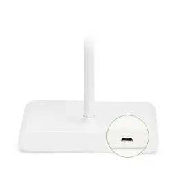Лампа настільна з акумулятором Weidasi WD-6047 USB LED гнучка ніжка - мініатюра 3
