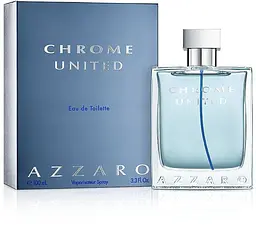 Оригінал Azzaro Chrome United 100 мл Туалетна вода - мініатюра 2
