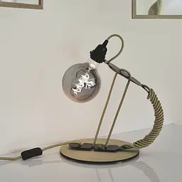 LED-лампа Videx Filament G95FGD 4W E27 2100K димована графітова (25174-000) - мініатюра 3