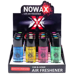 Бокс MIX №1 ароматизаторів повітря Nowax серія X Spray 50 ml(NX07771)