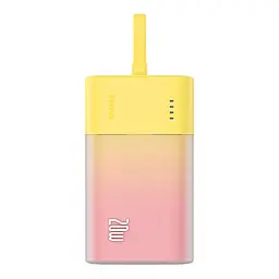 Зовнішній акумулятор Baseus Power Bank 5200mAh 20W Lightning (P10055600Y12-00) Yellow - мініатюра 2