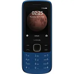 Телефон кнопковий Nokia 225 4G DS 2024 темно-синій - мініатюра 3