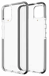Протиударний прозорий чохол GEAR4 Piccadilly D3O з антимікробним покриттям для Google Pixel 4 XL (6.3") Black + Transparent
