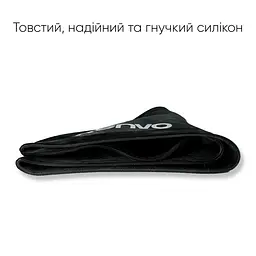Доросла шапочка для плавання Renvo Keles чорний Уні OSFM (2SC100-01) - мініатюра 4