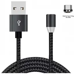 Дата кабель USB 2.0 AM to USB-C 1.2m Magneto black XoKo (SC-355a MGNT-BK)