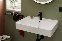 Змішувач для умивальника Hansgrohe Vernis Blend CoolStart matt black 71585670 - мініатюра 2