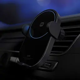 Автоутримувач XiaomiXiaomi 30W Wireless Car Charger W03ZM BHR7063CN Black - мініатюра 3