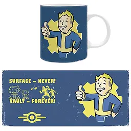 Чашка AbyStyle Fallout Vault Boy Blue 320 мл - мініатюра 3