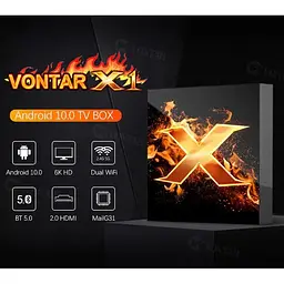Медіаплеєр Vontar X1 4/32GB розумна приставка - мініатюра 2