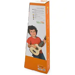 Музична іграшка Viga Toys Гітара бежева (50692) - мініатюра 2