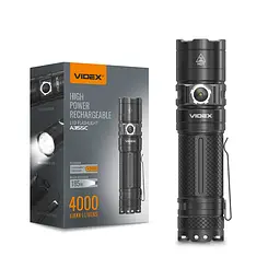 Портативний світлодіодний ліхтарик Videx VLF-A355C, 4000Lm 5000K (27214-000)