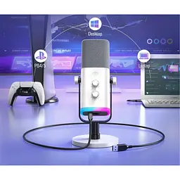 Мікрофон Fifine AmpliGame AM8W [94606] - мініатюра 4