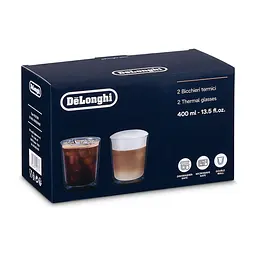 Набір склянок DeLonghi Drinks 400 мл 2 шт. (00000024278) - мініатюра 3