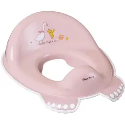 Накладка дитяча антиковзка на сидіння унітазу Tega Baby Forest Fairytale light pink