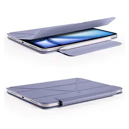 Чохол-книжка BeCover Ultra Slim Origami Magnetic для Apple iPad mini 7 (2024) Насичено-пурпуровий (712950) - мініатюра 3