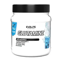 Амінокислота Evolite Nutrition Glutamine, 400 грам - Натуральний