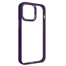 Чехол для Apple iPhone 13 Pro Max, UNIT2, фиолетовый, ударопрочный, прозрачный противоударный чехол-накладка из TPU и поликарбоната (PC), с защитными бортиками, защита всего корпуса от ударов и царапин, ArmorStandart (ARM74805)