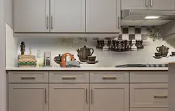 Вініловий кухонний фартух Шахи Кава Шоколад наклейка для кухні Абстракція Коричневий Happy Pocket Z181779 - мініатюра 2