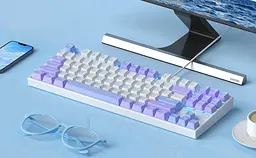 Клавіатура MageGee MK-STAR Red Switch (6971969728752-UA) Lilac (G-000003952) - мініатюра 4