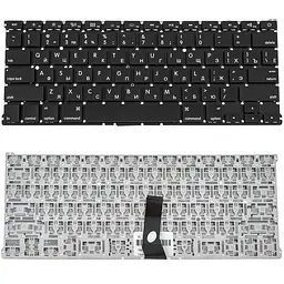 Клавіатура для ноутбука APPLE (MacBook Air: A1369 A1466 (2011-2017)) rus чорний SMALL Enter