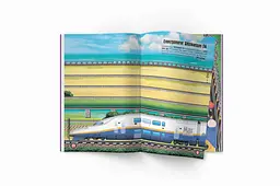 Книга Кристал Бук Меганаліпки Поїзди (F00028031) - мініатюра 4