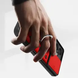 Панель BeCover Military для Xiaomi 14 5G Red (710800) - мініатюра 5