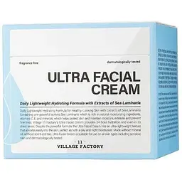 Крем для обличчя Village 11 Factory Ultra Facial, з ламінарією, 100 мл - мініатюра 2