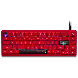 Клавіатура Thunderobot VIC68 Gateron Magnetic Jade Pro Switch USB UA Red (6932066317218)