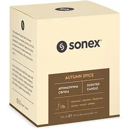 Ароматична свічка Sonex Autumn Spice (SO102482) - мініатюра 3