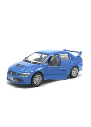 Модель легкова MITSUBISHI EVOLUTION 5 KT5052W Синій shop (2000999305504)