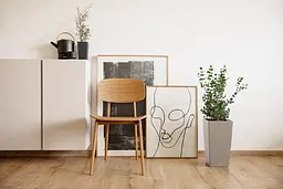 Вазон Lechuza Cubico Color 40 пісочно-коричневий (13308) - мініатюра 3