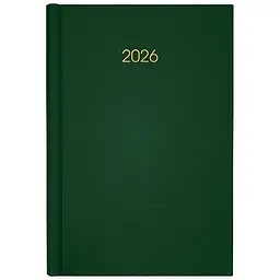 Щоденник 2026 Classic City темно-зелений 145 x 210 мм (8842-26-3-A)