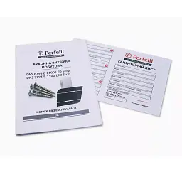 Витяжка декоративна похила Perfelli DNS 6793 B 1100 BL LED Strip - мініатюра 7
