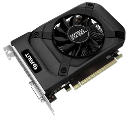 Відеокарта GeForce GTX 1050 Ti 4GB Palit StormX (NE5105T018G1-1070F) Б/В - мініатюра 2