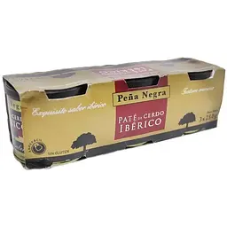 Паштет Peta Negra Pate de Cerdo Iberico зі свинини без глютену 3*83 г