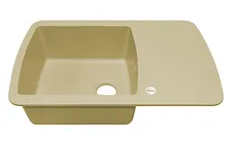 Кухонна мийка Adamant Optimaks 775x495x200 Бежевий ivory 533223 - мініатюра 2