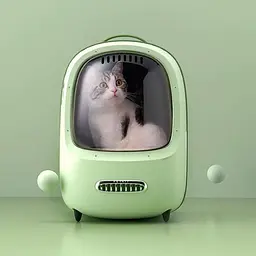 Рюкзак для перенесення Petkit Breezy2 Smart Cat Carrier Green (P7701-G) [85165] - мініатюра 3