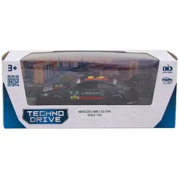 Автомодель TechnoDrive Mercedes-AMG C63 DTM чорна (250273) - мініатюра 9