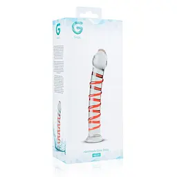 Скляний дилдо Gildo Glass Dildo No. 15 - мініатюра 5