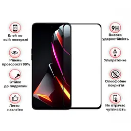 Скло захисне BeCover Nubia V70 Design Black (713455) - мініатюра 2