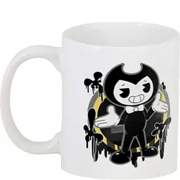 Кухоль GeekLand Bendy and the Ink Machine Бенді та чорнильна машина BM .02.29 330 мл білий - мініатюра 3