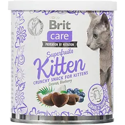 Ласощі для кошенят Brit Care Cat Snack Superfruits Kitten 100 г (111268)