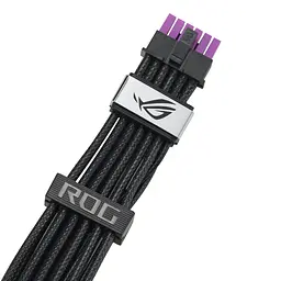 Кабель для відеокарти Asus ROG Equalizer 12V-2x6 ATX 3.1 & PCIe 5.1 Black (90YE00BN-B0QA00) - мініатюра 2