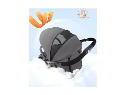 Дитяча коляска прогулянкова 525Baby Grey - мініатюра 7