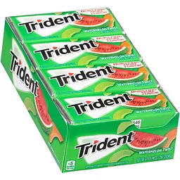 Жуйки Trident Watermelon 14 sticks - мініатюра 2