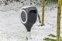 Котушка зі шлангом Gardena RollUp S Automatic наземна 15 м (18606-20) - мініатюра 9